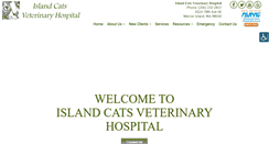 Desktop Screenshot of islandcats.com